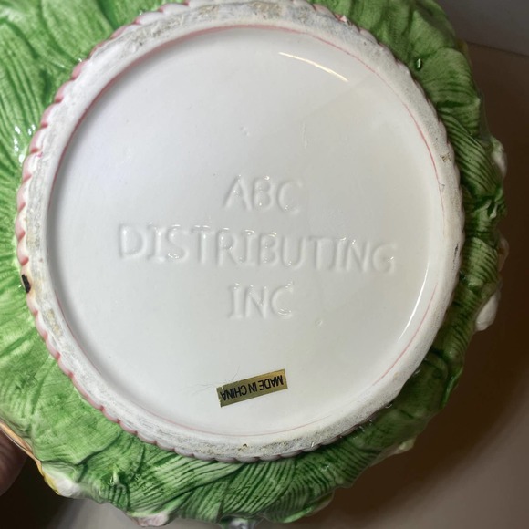 Vintage ABC Distributing Easter Basket Ceramic Holiday - Picture 4 of 4